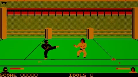 Gameplay abandonware Ninja Stockbeeldmateriaal 94101190