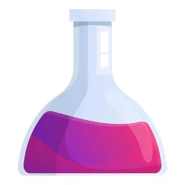 Gameplay flask icon cartoon vector. Casino machine Stock Illustration