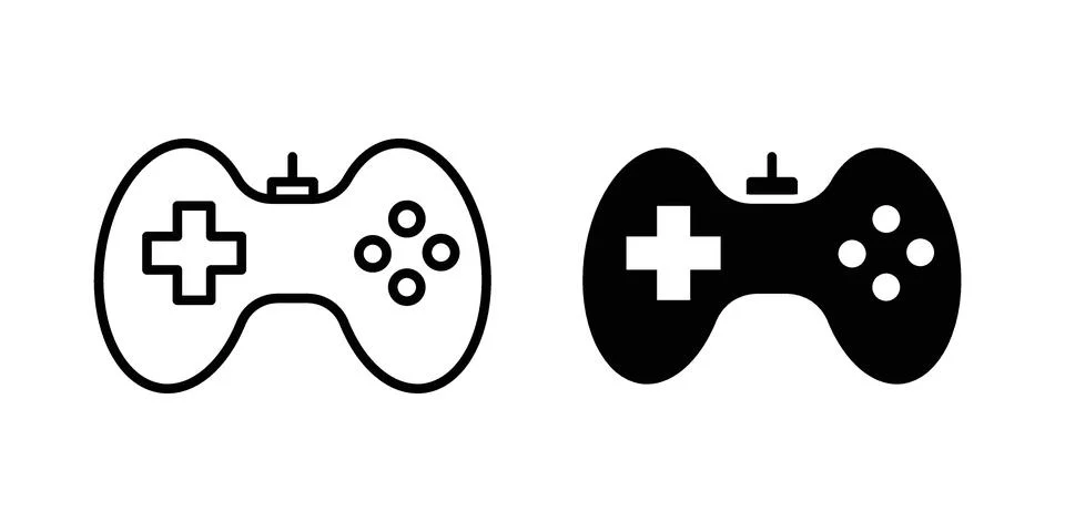Gameplay icon set, collection of vector icons Stock-Illustration