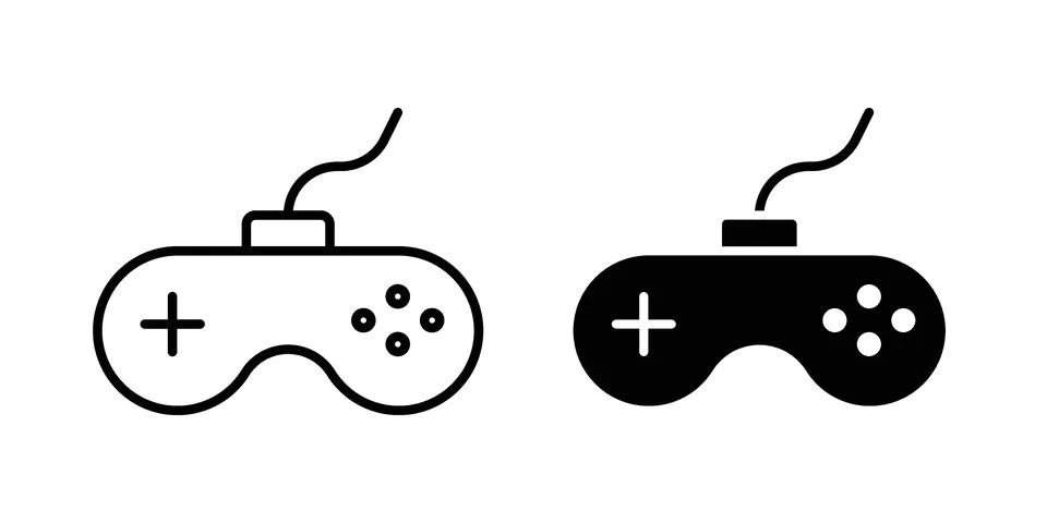 Gameplay icon vector design. EPS10 Stock-Illustration