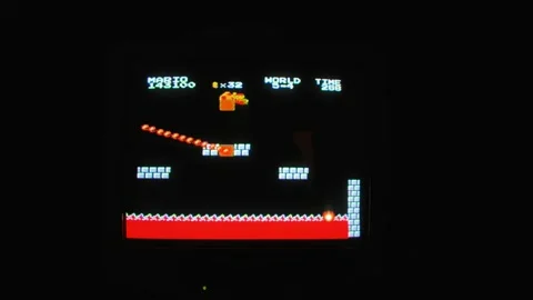 Gameplay of the popular video game Stock Video Pond5