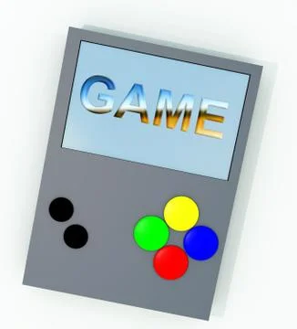 Gamepod Illustrazione stock