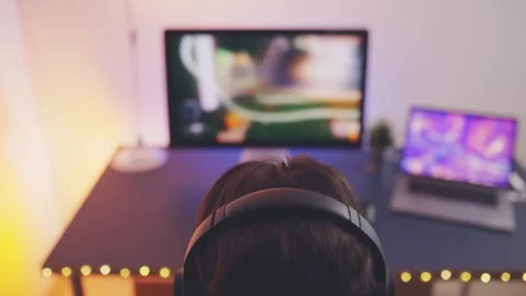Gamer 1 Stock Footage 241743315