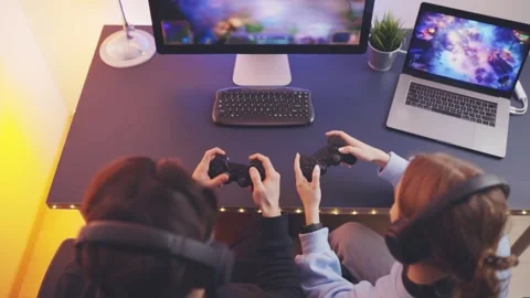 Gamer 8 Stock Footage 241743482