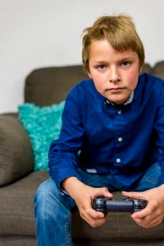 Gamer boy Stock Photos
