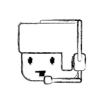 Gamer boy pixelated Stockillustratie
