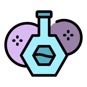Gamer flask icon vector flat イラスト素材