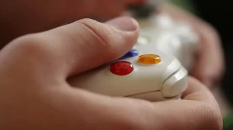 Gamer Hands Stock Footage 22779159