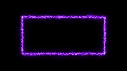 Gamer Purple 4k Rectangle Animation Video stock 296797623