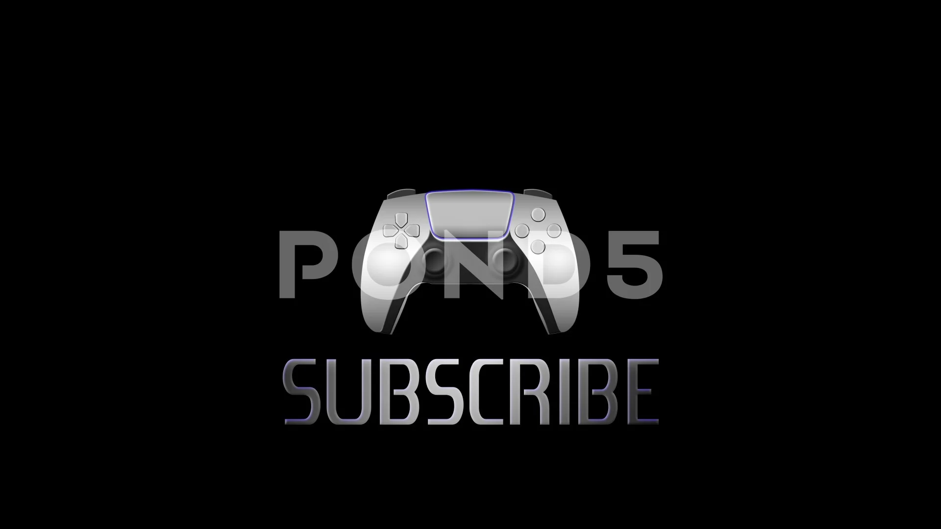 Gamer Youtube Subscribe Button | Stock Video | Pond5