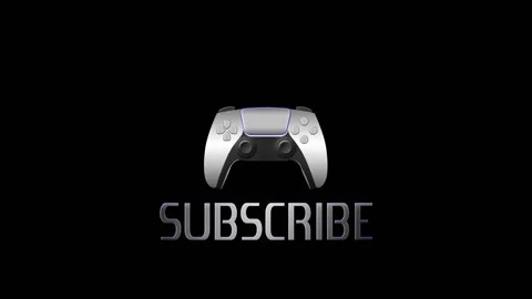 Gamer Youtube Subscribe Button | Stock Video | Pond5