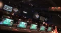 Games battle place diagonale in the Hall of Games at Cebit 2012 HD Footage