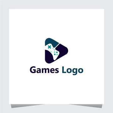 Games Controller Logo Inspirations Template Stock Illustration