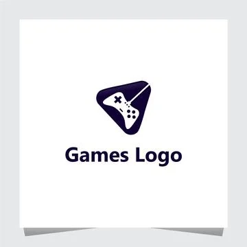 Games Controller Logo Inspirations Template Stock-Illustration