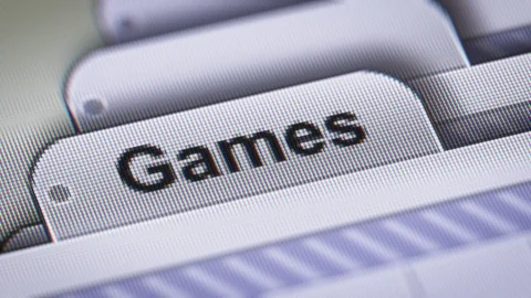"Games" on The File. Stock Footage 73590431