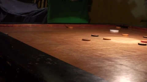 The Games of Indian billiards Stock Footage 52074443