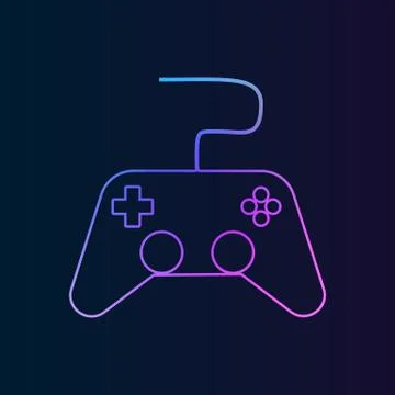 Games nolan icon. Simple thin line, outline vector of Technology icons for UI Illustrazione stock