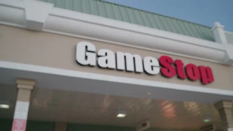 Gamestop  Coming into Focus Stockbeeldmateriaal 147564683