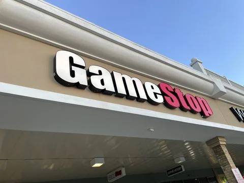 Gamestop Sign Stock Photos
