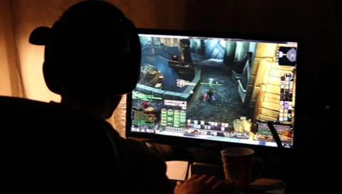 Gaming 2 Stock-Footage 8831773