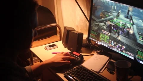 Gaming 3 Video stock 8831765