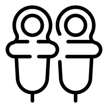 Gaming accessory icon outline vector. Digital videogame peripherals Stock Illustration