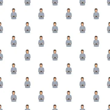 Gaming boy playing video game controller seamless pattern Stock Illustration