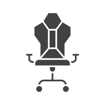 Gaming Chair icon vector image. Stock Illustration