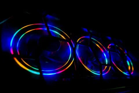 Gaming Computer Fan 写真素材