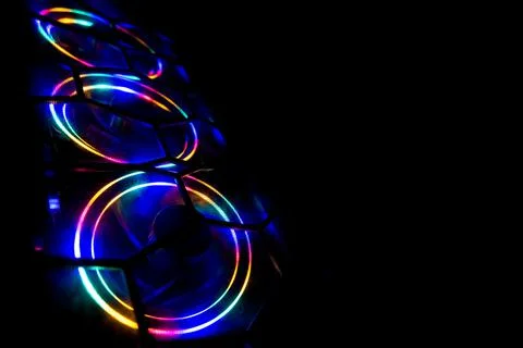 Gaming Computer Fan 写真素材