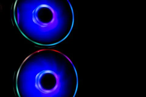 Gaming Computer Fan 스톡 사진