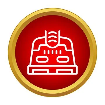 Gaming console icon representing electronics and entertainment Stockillustratie