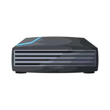Gaming console illustration Stock Illustration