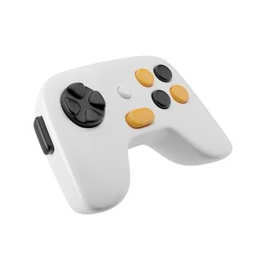 Gaming controller, 3d rendered illustration Stock Illustration