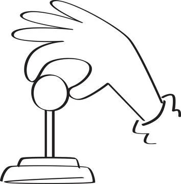 Gaming Controller or Joystick Stock Illustration