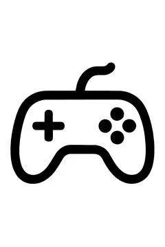 Gaming device Flat Icon Perfect for Web, App, UI Design, and Graphic Design. Stock Illustration