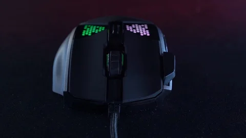 Gaming Device Mouse Stock Footage 129904207