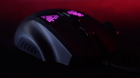 Gaming Device Mouse Stock Footage 129907571
