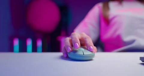 Gaming Device Mouse Play Game Stockbeeldmateriaal 273507600