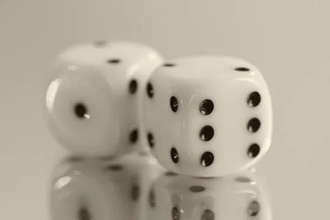 Gaming dice Stock Photos