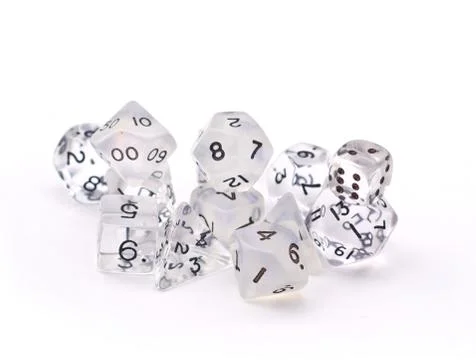Gaming dice Foto stock