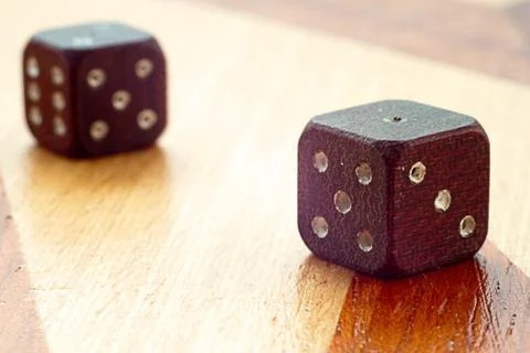 Gaming dice Stock Photos