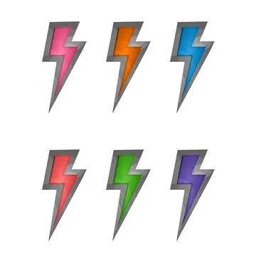 Gaming elements isolated on white background. Design for computer game. Symbols イラスト素材