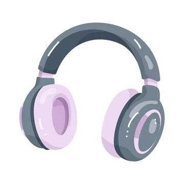 Gaming headphones Stock Illustration