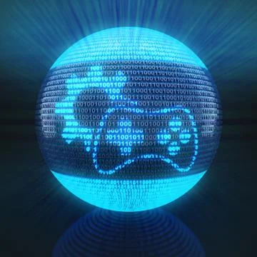 Gaming icon with gear Stock Illustration