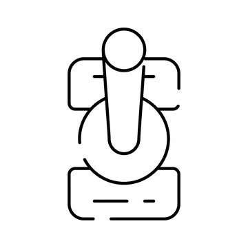 Gaming joystick icon representing retro arcade control Illustrazione stock