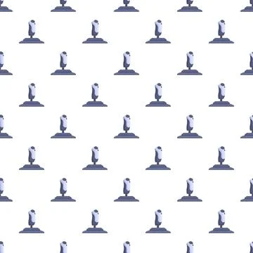 Gaming joystick pattern background with retro technology theme Illustrazione stock