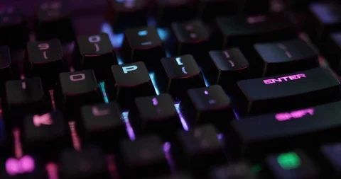 Gaming Keyboard 스톡 동영상 122416056