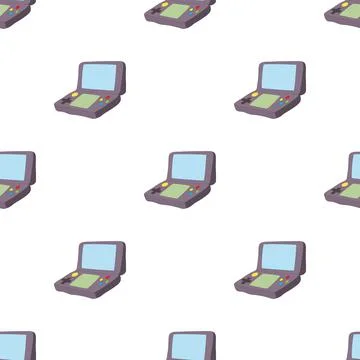 Gaming keyboard for tablet pattern seamless vector Stock Illustration