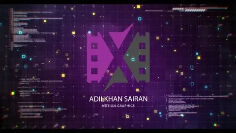 Gaming Logo Reveal After Effects stock